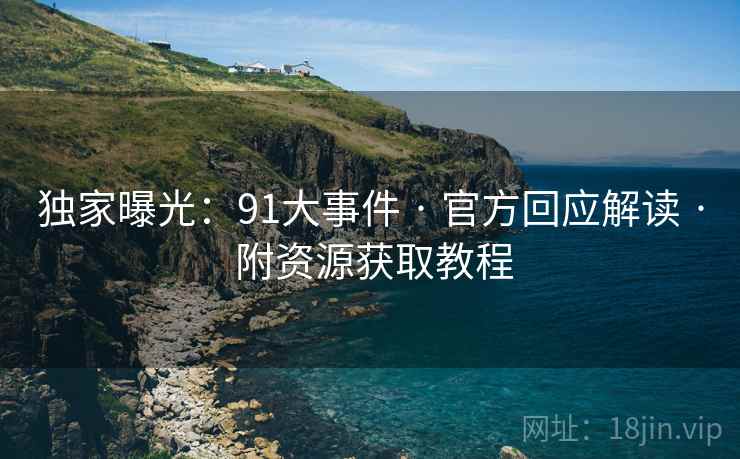 独家曝光：91大事件 · 官方回应解读 附资源获取教程  第2张