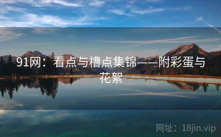 91网：看点与槽点集锦——附彩蛋与花絮  第2张