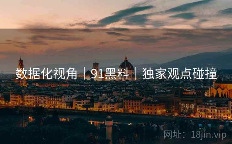 数据化视角｜91黑料｜独家观点碰撞